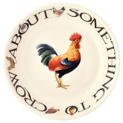 Emma Bridgewater Hen & Toast Pasta Bowl, Multi, Dia.23cm